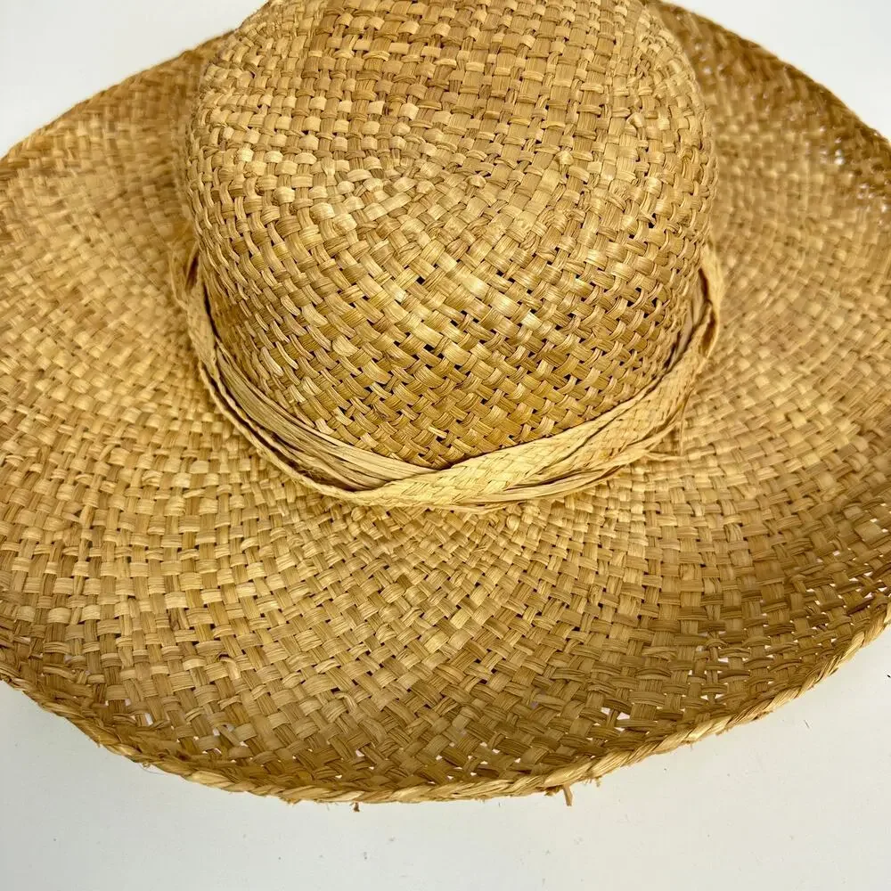 Womens Woven Straw Hat 8
